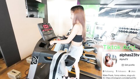 Pinay Workout Lang Muna Tayo Indoor Gym Workout First Singcan