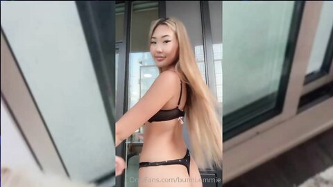 Emma Lvxx Nude Balcony Blowjob Sex Tape  Video ***