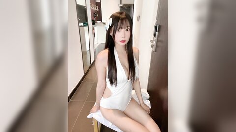 [COSPLAY] 香草喵露露 - 小鹿乱撞 泳装自拍 [31P+1V-347M]