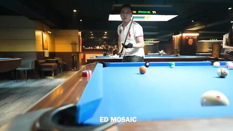 Ed Mosaic 多人相揪打撞球打到床上去❤️桌球女神的多P初体验粉红鲍小樱桃