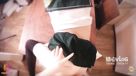 【极品❤️淫娃学妹】鸡教练✨ 女友Cos成憧憬的魔法少女 吸吮嫩穴蜜汁 肏穴攻速加倍 紧夹肉棒后入极深内射子宫