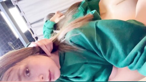 Risky Masturbation In Fitting Room