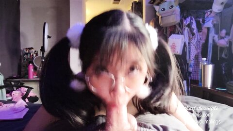 Exchange Student Sucking Dick For Shopping Spree At The Mall