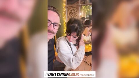 Aaliyah Yasin Gets Fingered At The Busy Restaurant