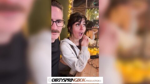 Aaliyah Yasin Gets Fingered At The Busy Restaurant