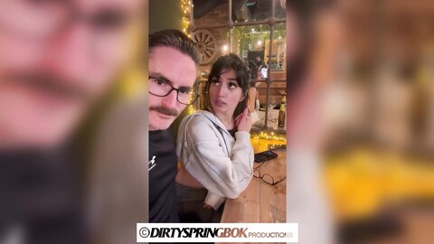 Aaliyah Yasin Gets Fingered At The Busy Restaurant