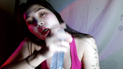 Asian Girl Strokes Your Cock Until You Cum Into Her Mouth Jerk Off Inst
