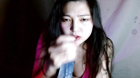 Asian Girl Strokes Your Cock Until You Cum Into Her Mouth Jerk Off Inst