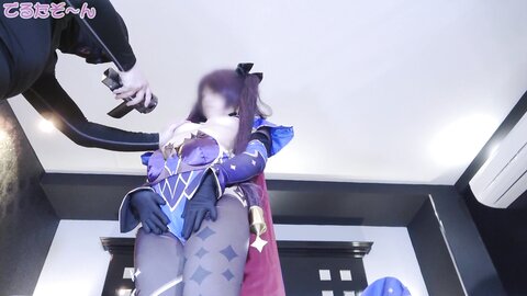 4525168-2 50% DE RÉDUCTION ! **pzzyxqx*z* Svelte, soumise, obéissante et belle couche♪ Cette fois, nous avons eu une éjaculation de Nakadashi en direct dans un cosplay de Haragami Mona !