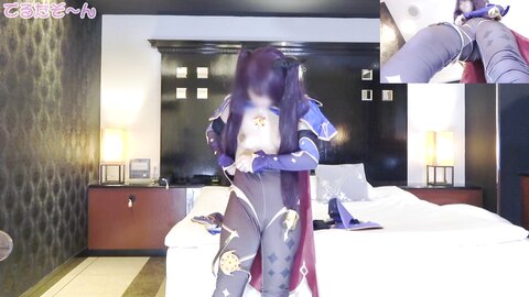4525168-3 50% DE RÉDUCTION ! **pzzyxqx*z* Svelte, soumise, obéissante et belle couche♪ Cette fois, nous avons eu une éjaculation de Nakadashi en direct dans un cosplay de Haragami Mona !