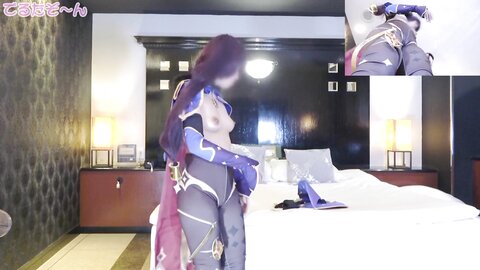 4525168-3 50% DE RÉDUCTION ! **pzzyxqx*z* Svelte, soumise, obéissante et belle couche♪ Cette fois, nous avons eu une éjaculation de Nakadashi en direct dans un cosplay de Haragami Mona !