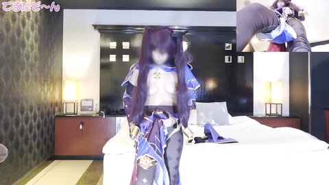 4525168-3 50% DE RÉDUCTION ! **pzzyxqx*z* Svelte, soumise, obéissante et belle couche♪ Cette fois, nous avons eu une éjaculation de Nakadashi en direct dans un cosplay de Haragami Mona !