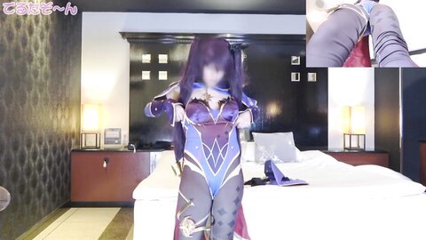 4525168-3 50% DE RÉDUCTION ! **pzzyxqx*z* Svelte, soumise, obéissante et belle couche♪ Cette fois, nous avons eu une éjaculation de Nakadashi en direct dans un cosplay de Haragami Mona !