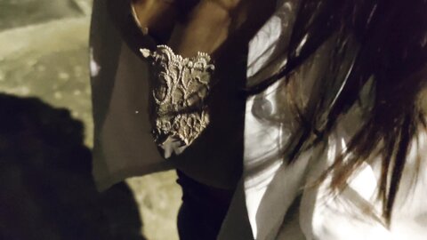 I Showed Off On The Street Let Him Touch My Tits And Suck My Pussy