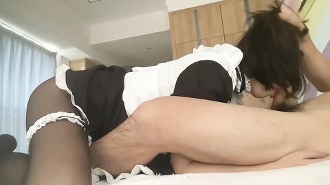开档黑丝小女仆✅清纯性感学妹，平时生活中的傲娇女神，内心渴望被当成妓女一样狠狠羞辱，被草的啊啊叫