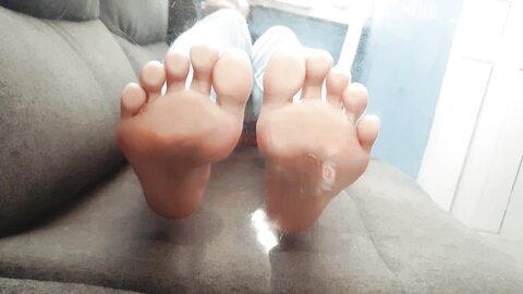 Soles On The Glass