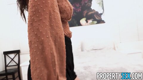 Propertysex My Real Estate Agent Shows Me Her Big Tits And Fucks Me In
