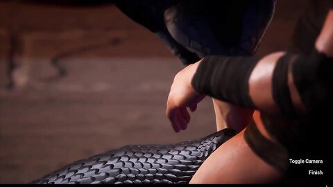 Snake Girl Oral Creampie