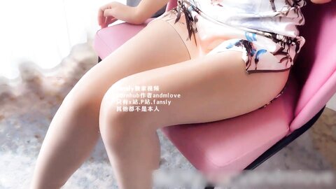 优雅气质尤物御姐女神✅喜欢旗袍吗？端庄人妻穿著旗袍高跟鞋丝袜 被哥哥按在床边椅子上狠狠艹 各种姿势轮番上阵