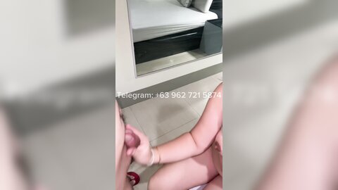Pinay Lustful Experience Sexy Asian Girl Wearing Black Thong Got Fucke