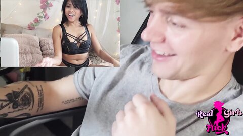 Petite Brunette Cam Girl Fucks Her Viewer Ember Snow