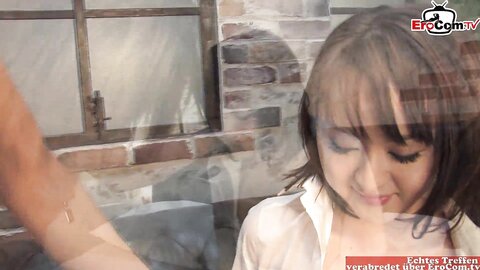 Japanese Girl With Small Tits Want A Cumshot In Her Mouth After Sex