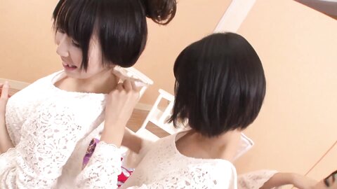 Three Hot Japanese Wn At A Lingerie Party Feat Kyoko Ayana By Eroticonly