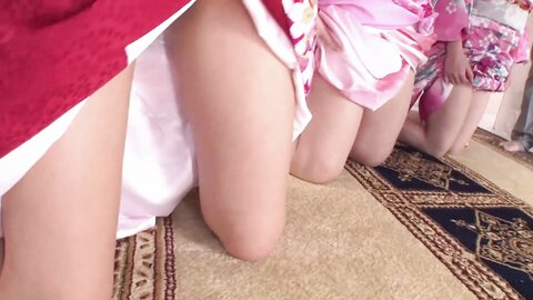 Three Beautiful Japanese Girls Have Sex With Their Classmates