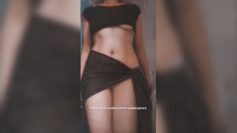 Ashini Dance With At Boss Home බොස්ගේ ගෙදර නැටුව