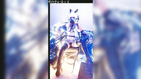 爆机少女喵小吉 - 赛博朋克-超梦 Video (2)