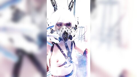 爆机少女喵小吉 - 赛博朋克-超梦 Video (2)