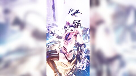 爆机少女喵小吉 - 赛博朋克-超梦 Video (2)