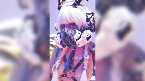 爆机少女喵小吉 - 赛博朋克-超梦 Video (1)