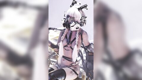 爆机少女喵小吉 - 赛博朋克-超梦 Video (1)