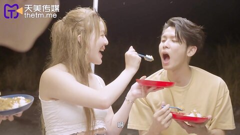 TMW091四人海滩露营炮旅野外骑乘连续高潮