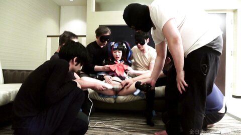 NCYF-020 Gachiki 6P Great Orgy!Small devils 140cm Chibi Girl Layer Layer Personality Correction Training...