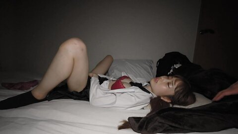 476MLA-104 Creampie in the natural slender J ○! Auditual views that are polluted by uncles Loose back dirt J...
