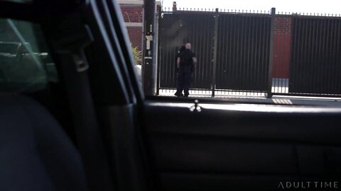 Girl Under Arrest Gina Valentina Amp Honey Gold Double Team A Cop Cock