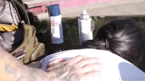Girl Under Arrest Gina Valentina Amp Honey Gold Double Team A Cop Cock