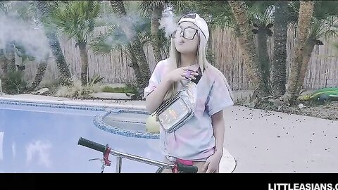 Lulu Chu Pierced Nipples And Asian Pussy