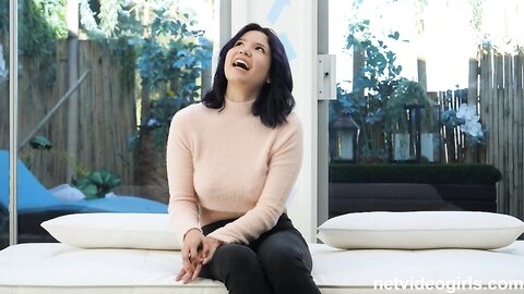 Kassandra Bubbly Busty Asian In Her Calendar Audition