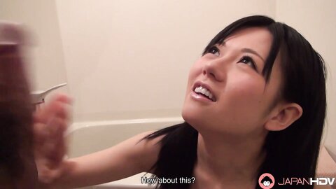 Japanese Girl Mai Araki Sucks Stepbrothers Dick Uncensored