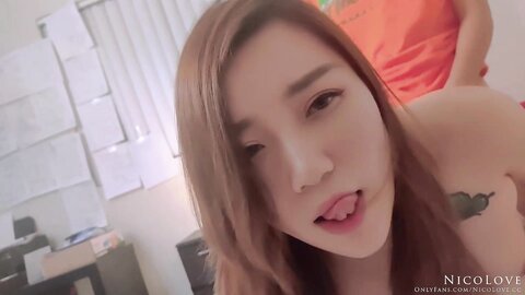 ✨P站著名博主淫欲少妇法籍亚裔「Nicolove」Of露脸性爱私拍 顶级亚裔网黄挨操阿黑颜【第三弹】
