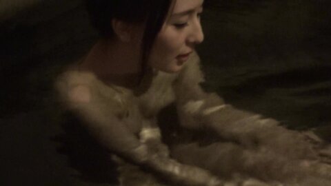 R-671 Hot and cold tits mixed bathing beauty / 湯けむりおっぱい 混浴美人