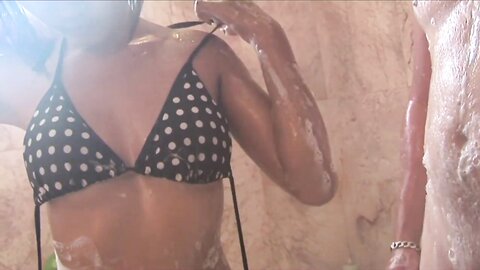 Soapy Asian Teens Pink