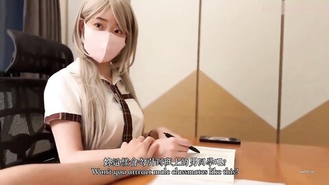 大奶Jk美眉 舒服啦 有一点舒服 给别人用还不如给我自己用 继父无法忍受继女穿着太性感去学校