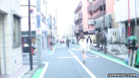 Japanese Girl Sucking A Guys Hard Cock In The Car Without Censorship