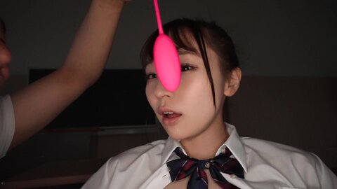 SORA-571 Rina Masako, A J-chan Who Can't Hold Back From Having Her Sensitive Nipples Pinched And Kneaded And...