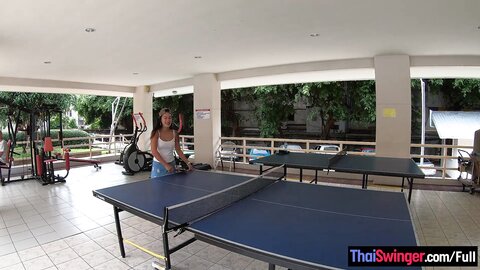 Curvy Thai Amateur Girlfriend Sex In The Shower After A Game Of Ping Pong Thai Swinger