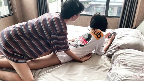 Found Asian Stepsister Watching Pornhub Bellamissu